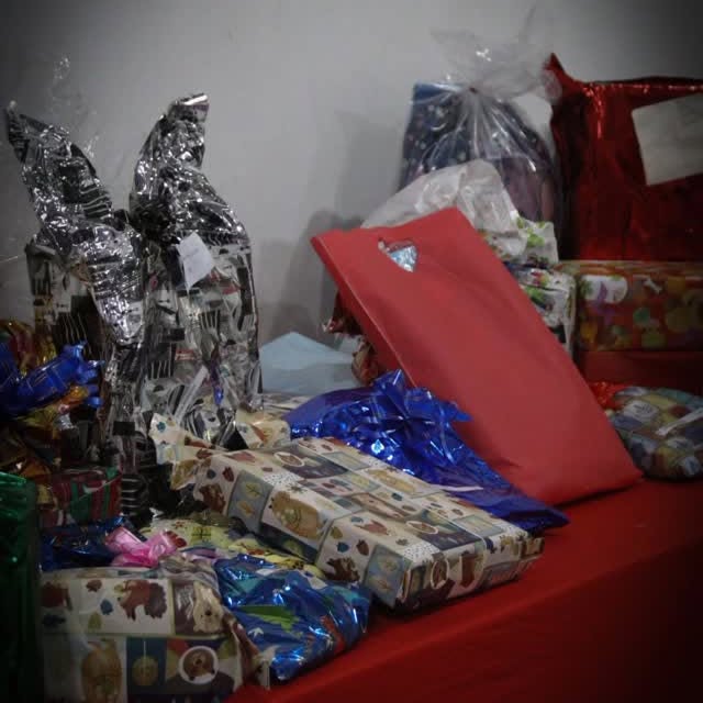 Presentes de Natal arrecadados para as crian�as